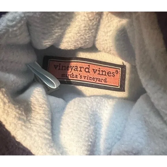 Kids Vineyard Vines Blue Whale Slippers Size XL Great Condition - Picture 7 of 8